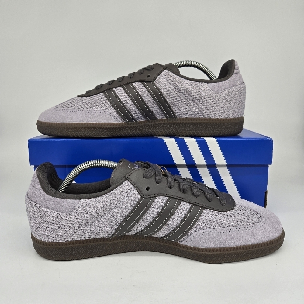 New adidas Samba OG Glory Grey Charcoal Men's Shoes Size 10 - Picture 6 of 8